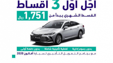 clipboard3 5 - عروض السيارات : عروض بنك الرياض علي سيارة تويوتا أفالون 2020