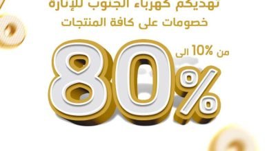 FLtaQTwWQAEMh Q - عروض يوم التأسيس : عروض كهرباء الجنوب للانارة