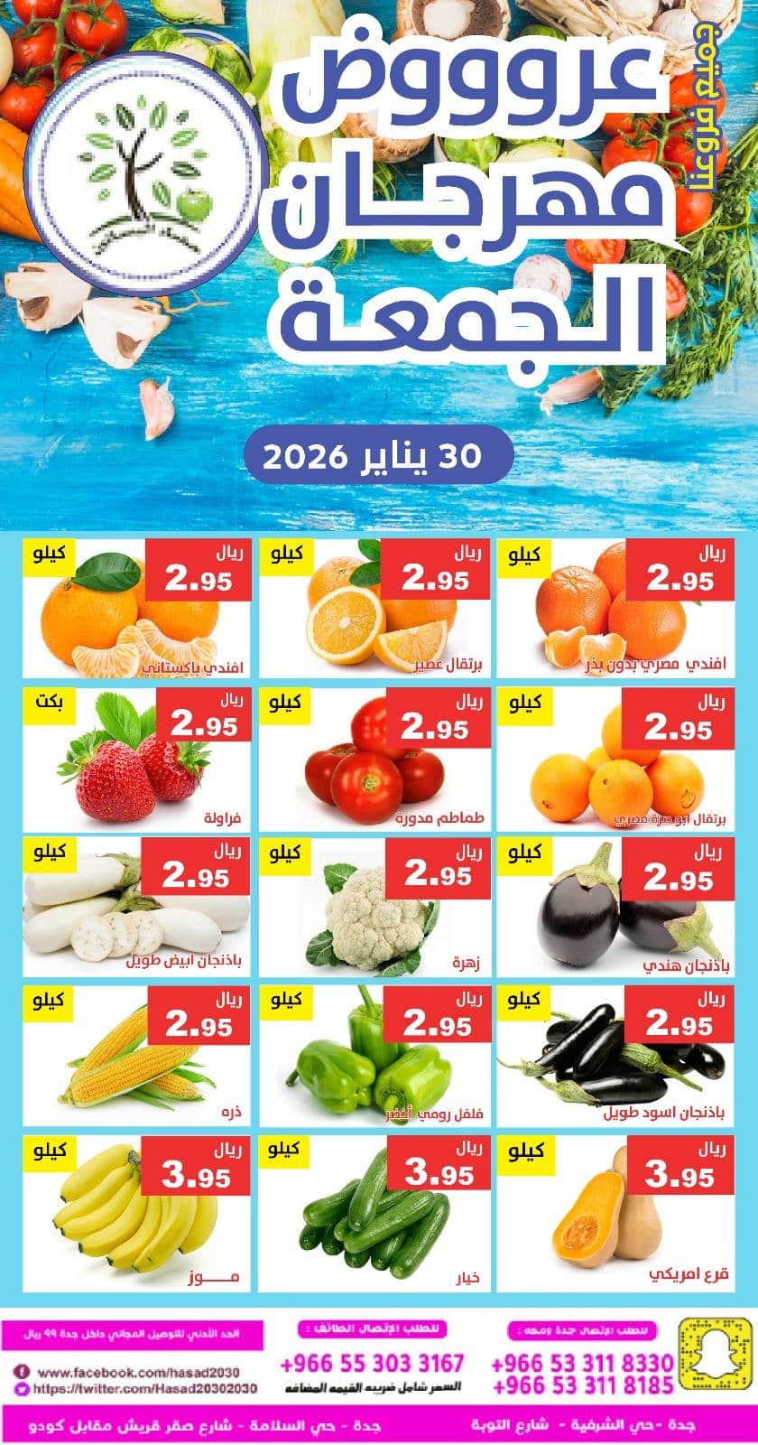 عروض مؤسسة حصاد البساتين الطازج الجمعة 30/1/2026 اليوم فقط 2 625160250 1225354623036557 4189740613169382625 n - عروض مؤسسة حصاد البساتين الطازج الجمعة 30/1/2026 اليوم فقط