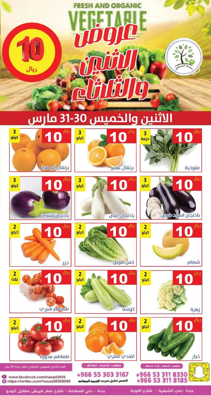 661518750 1272630381642314 987730528441943810 n - عروض مؤسسة حصاد البساتين الطازج الاثنين 11 شوال 1447هـ لمدة يومان